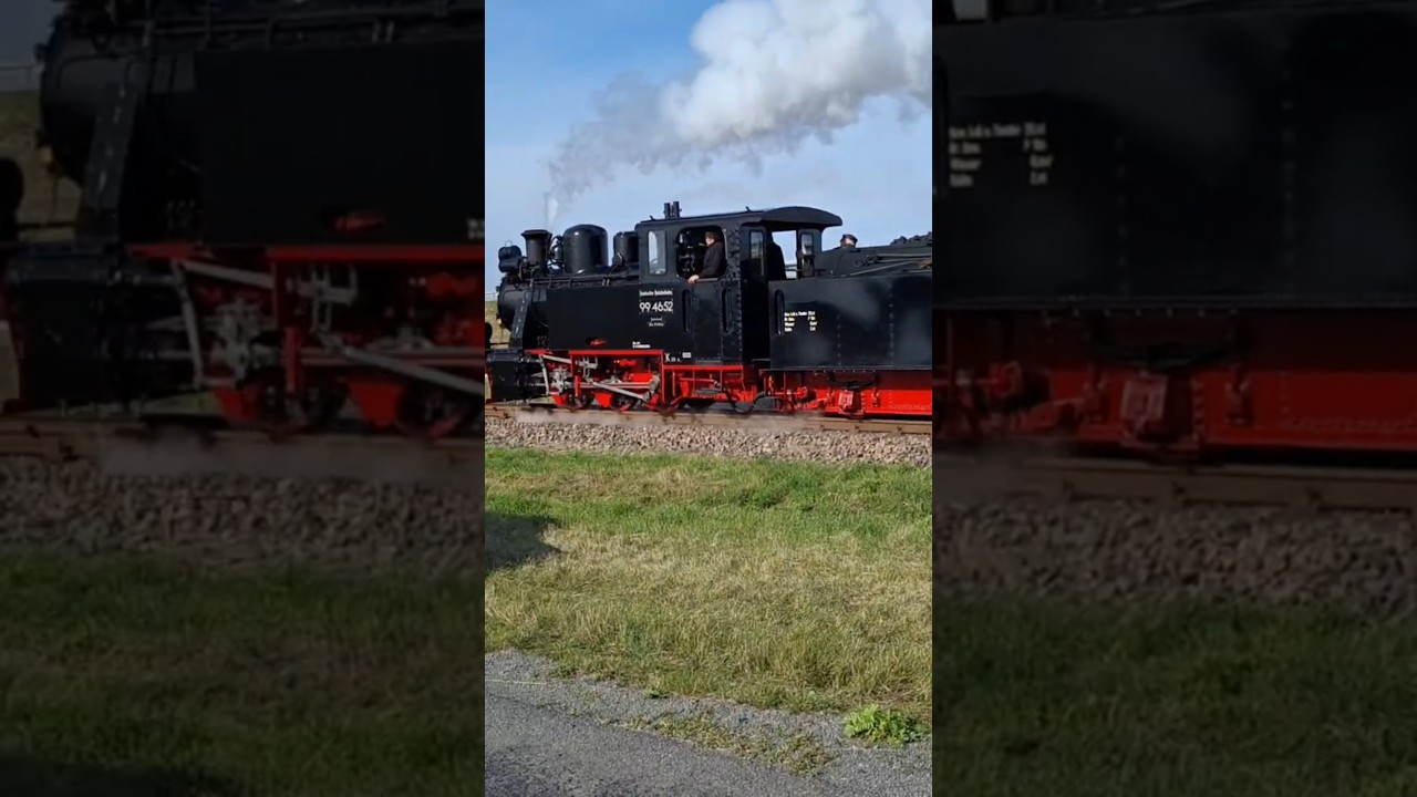 Heeresfeldbahn Gastlok 99 4652 #mansfelderbergwerksbahn #dampflok #schmalspurbahn #heeresfeldbahn