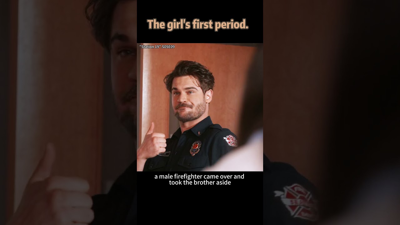 The girl&rsquo;s first period.