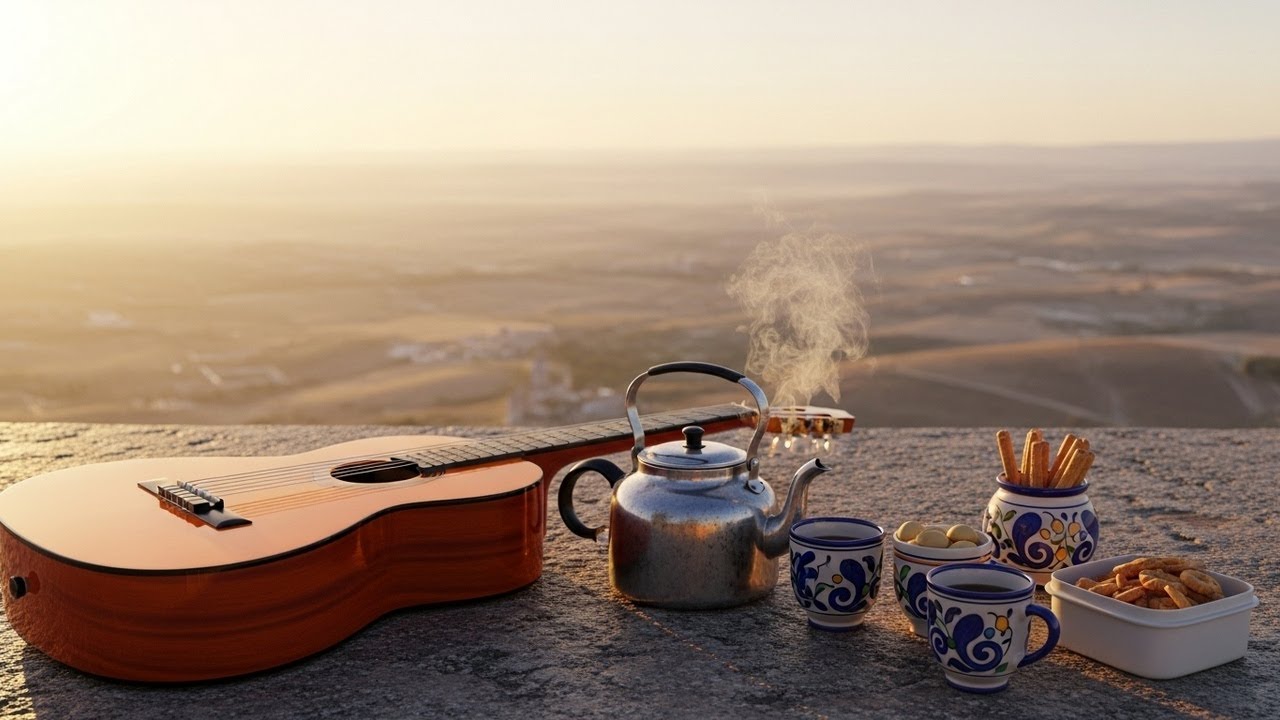 Spanish Guitar & Oud - Relaxing Flamenco Rumba Instrumental With Stable Calm And Soft Layers