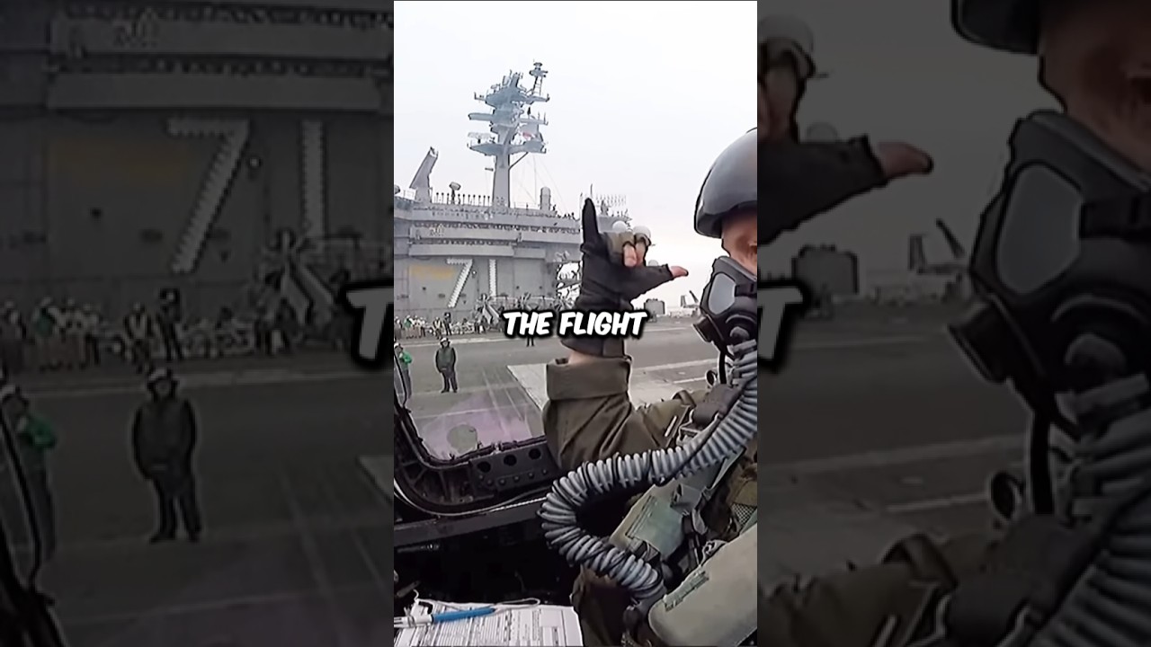 Why Every Pilot Must Salute Before Taking Off From an Aircraft Carrier