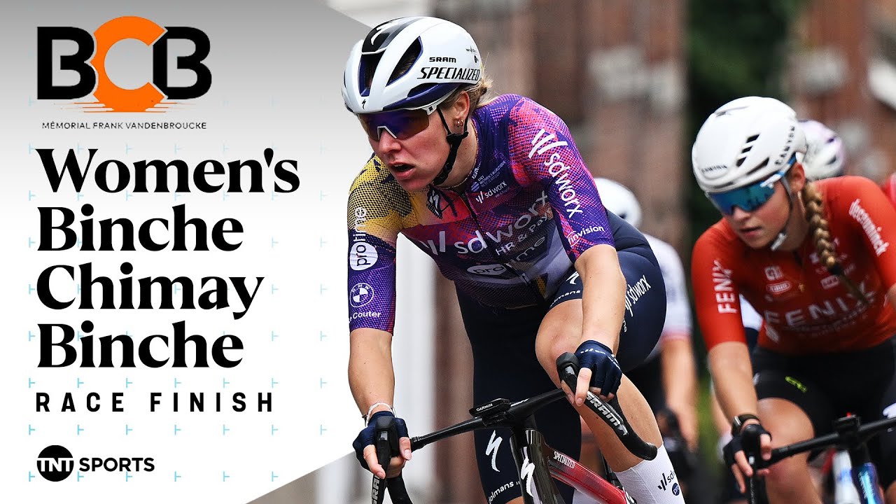 WHAT A SPRINT! ⚡️ | 2025 Women's Binche Chimay Binche Final KM's | TNT Sports Cycling