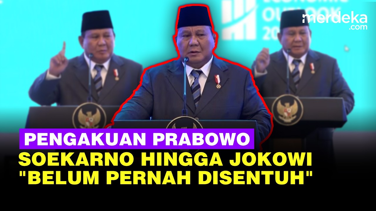 Pengakuan Prabowo, Kelompok ini Sejak Presiden Soekarno Hingga Jokowi: Belum Pernah Disentuh