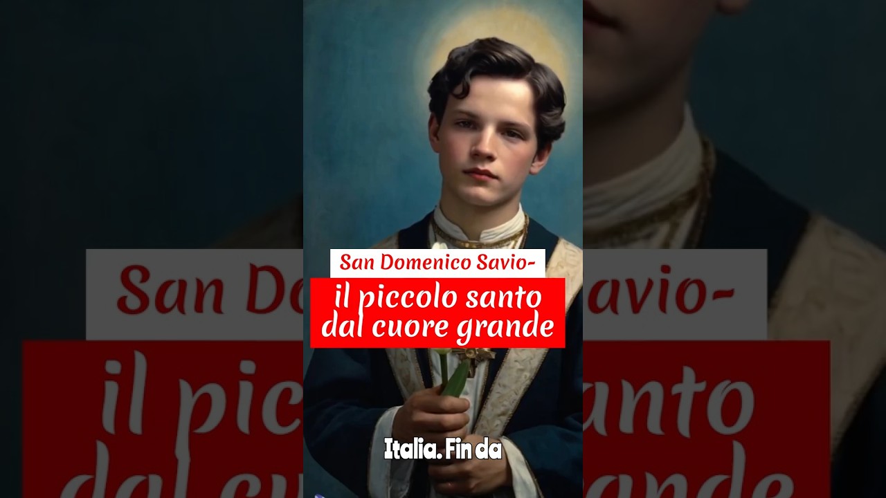 San Domenico Savio.  #amen #speranza #fede #santi #fedecattolica #fedeindio #dio #gesu #perte