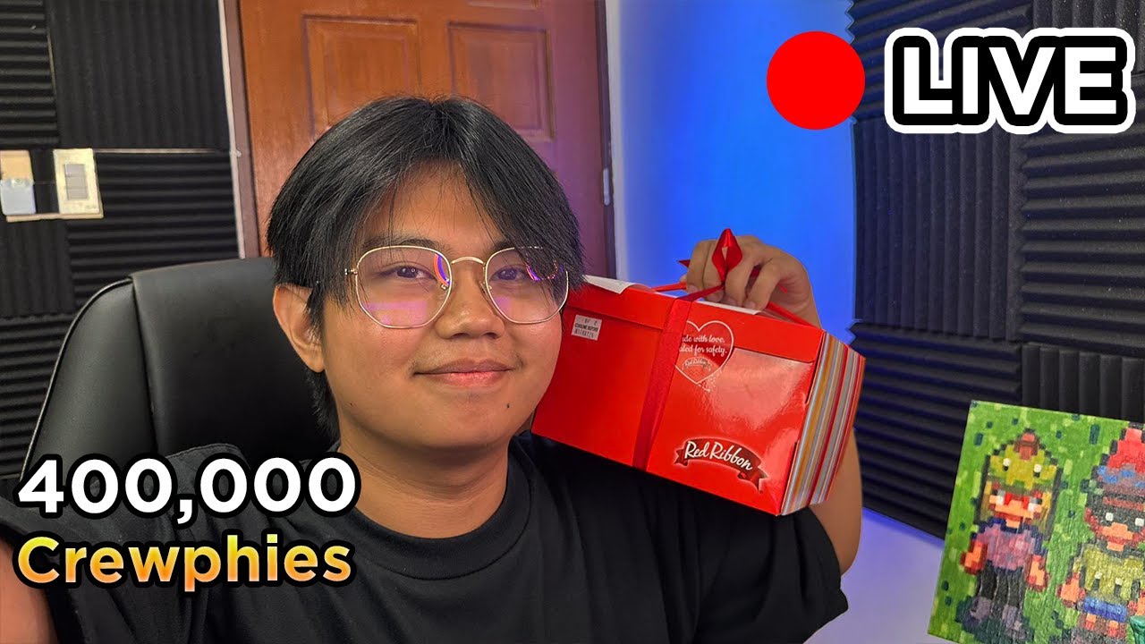 [🔴LIVE] 400,000 Crewphies Countdown, Blox Fruits, Just Chatting, Etc [FIL/ENG]