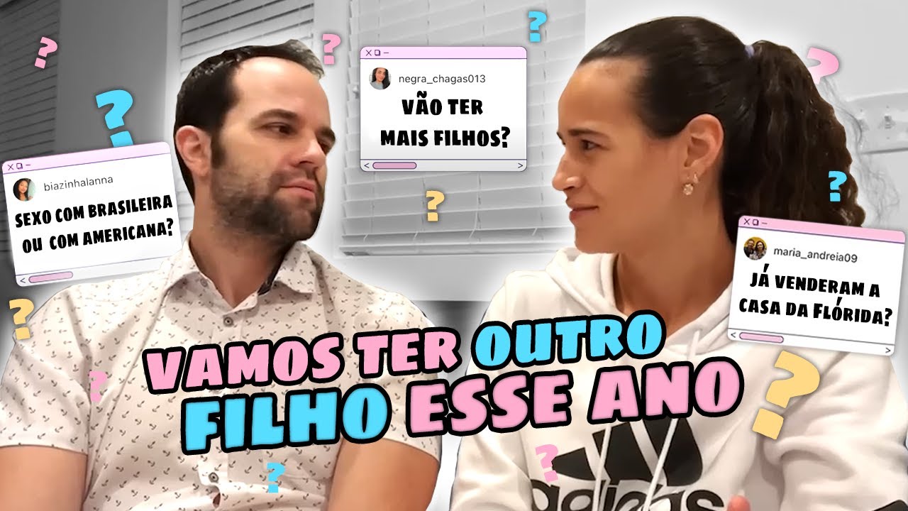Vendemos a Casa na Flórida? Vamos ter mais filhos? Sex0 com brasileira é melhor?😜Testando Yodha app