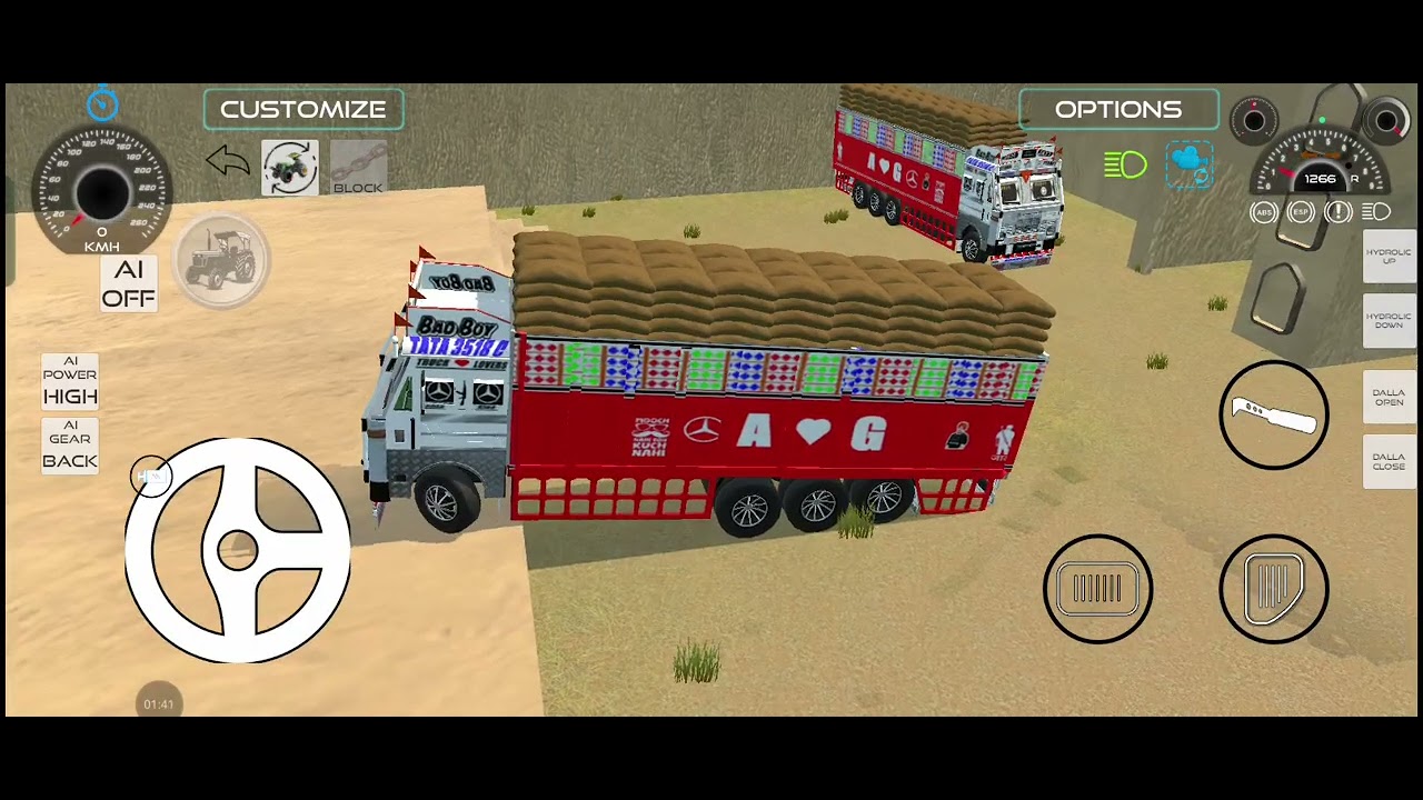 #truckgame#tractorgame#thargame#truckdrivinggame#tractorgaming#thardriving#indiantruckgame#indian