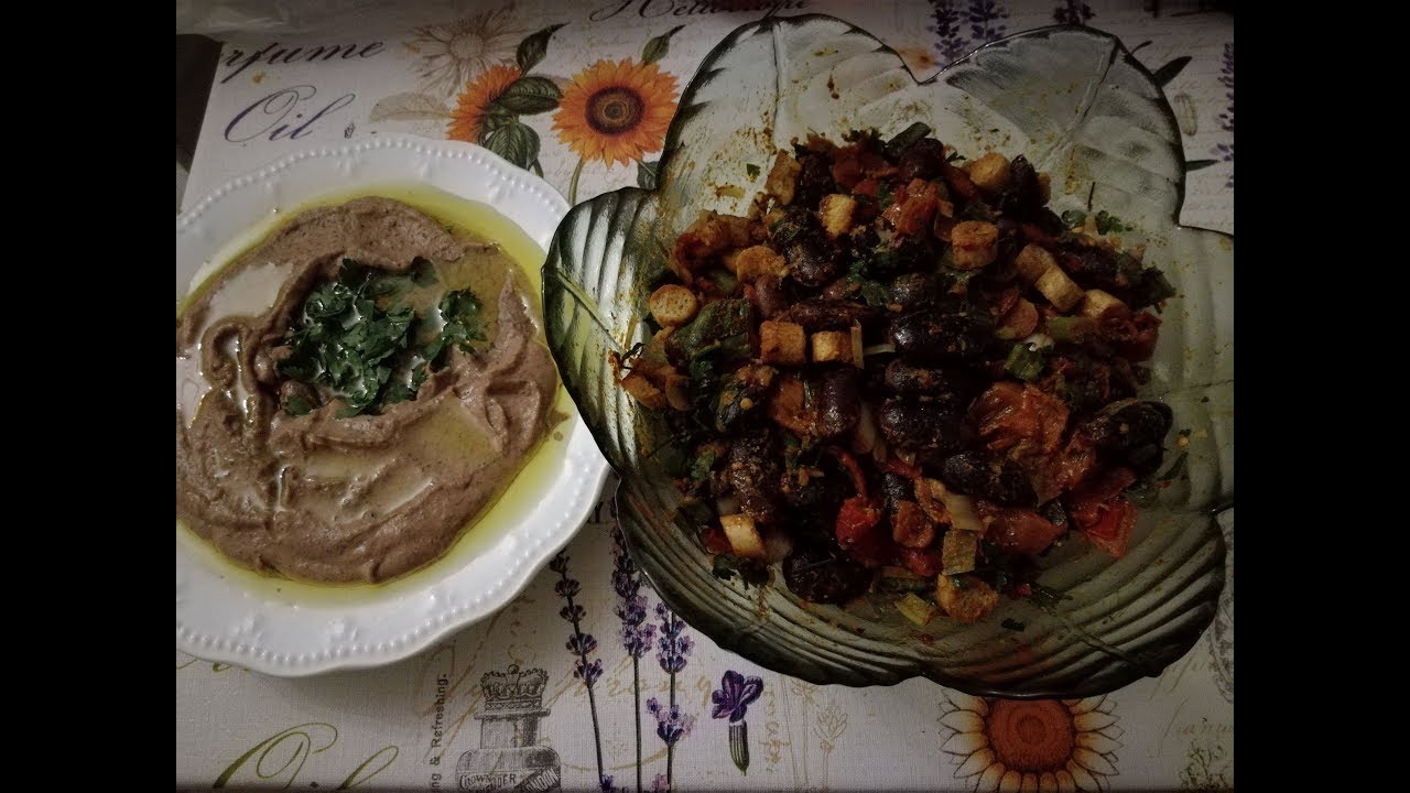 Cooking With Fey-Μαύρα Φασόλια Γίγαντες Πρεσπων Σαλάτα