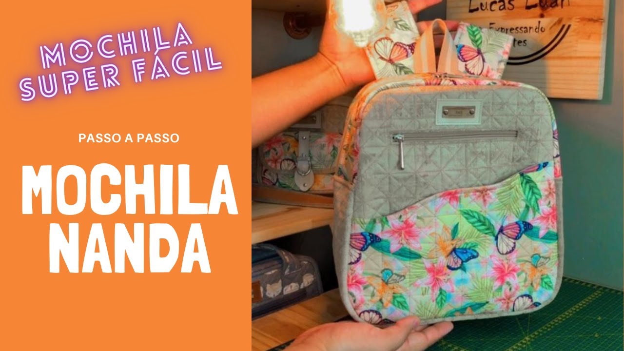 MOCHILA SUPER FÁCIL -MOCHILA MANDA