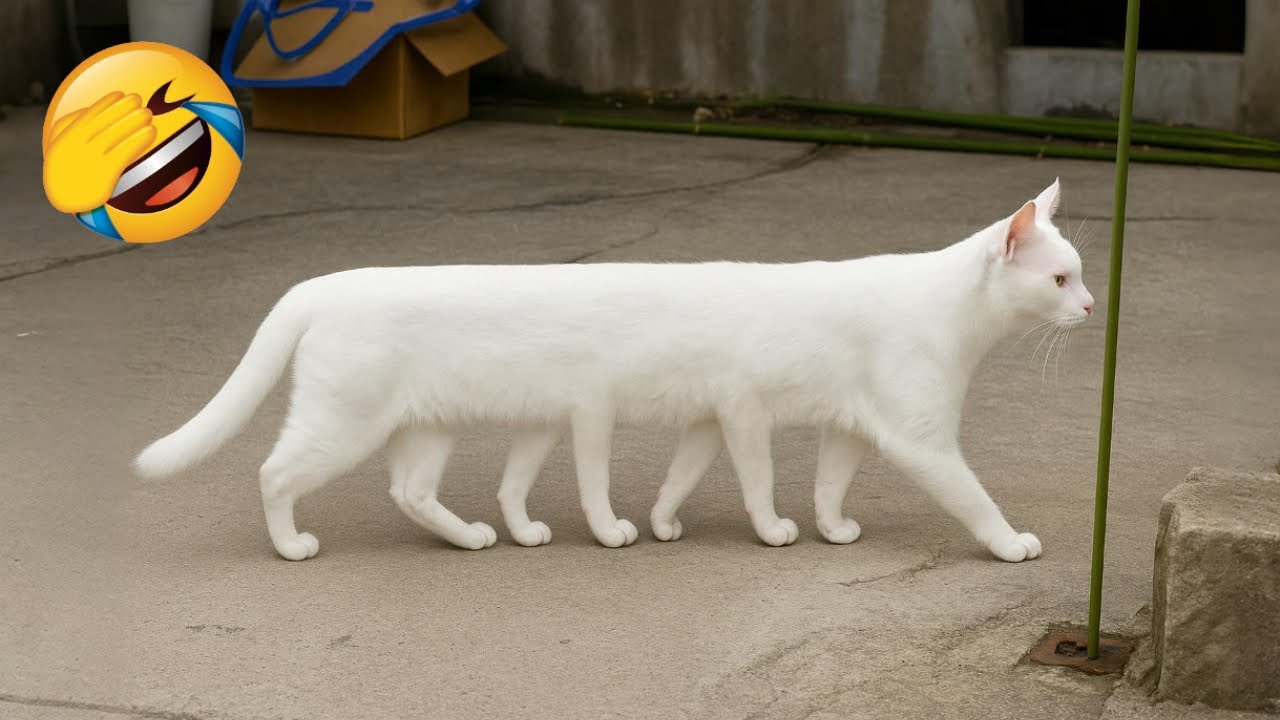 Постарайся не засмеяться 😂 Самые смешные кошки и собаки 😹🐶 Часть 6