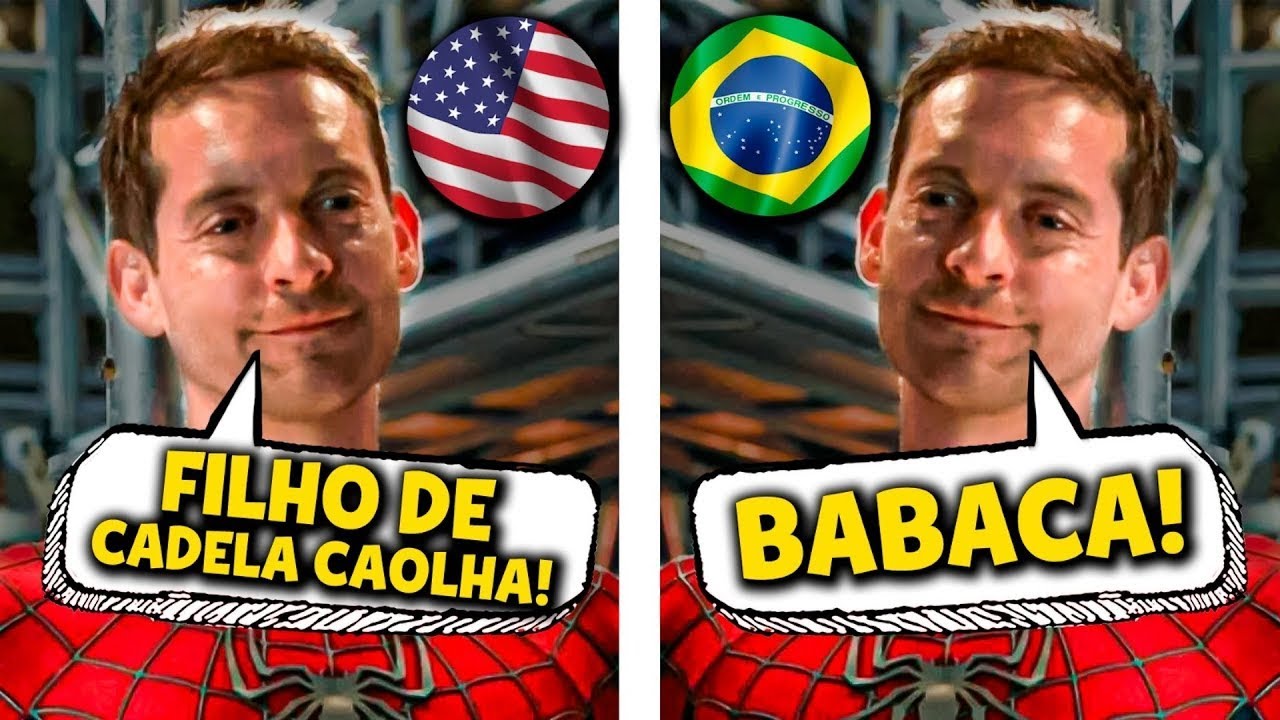 16  PIADAS ARRUINADAS por causa da DUBLAGEM! 🇧🇷🔄🇺🇸