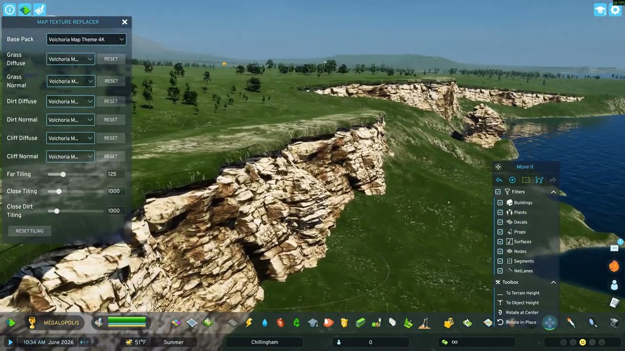 How to use my cliffs and rocks pack for Cities Skylines 2