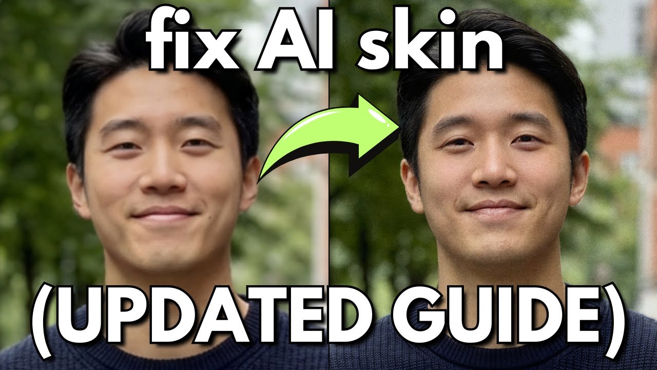 How to Fix AI Skin in 30 Seconds (New Method)