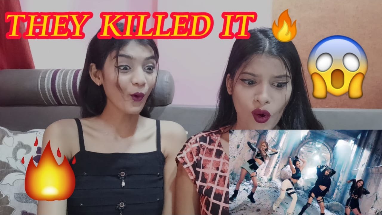 BLACKPINK😱(블랙핑크) KILL THIS LOVE M/V INDIAN REACTION