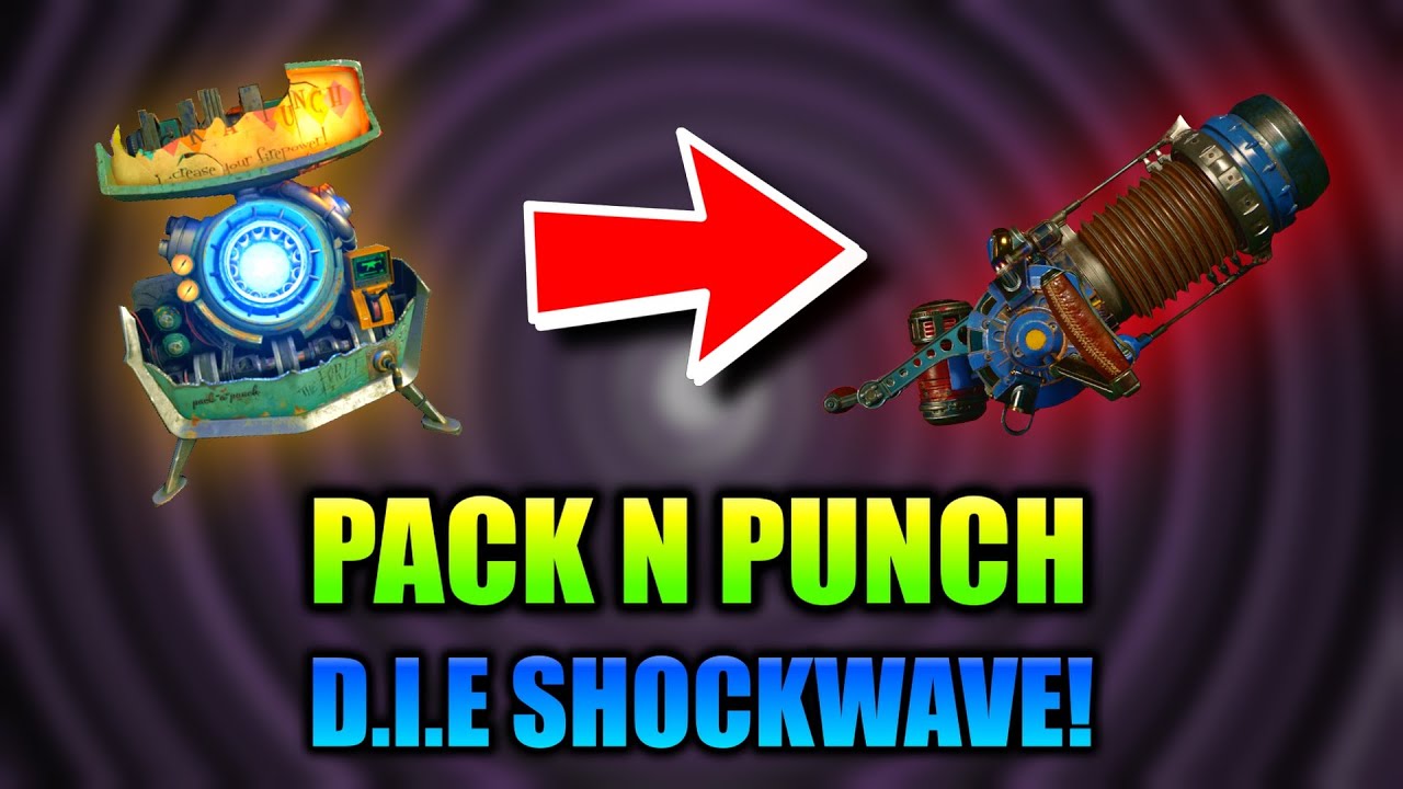 NEW! Wonder Weapon UPGRADE D.I.E SHOCKWAVE (Cold War Zombies)