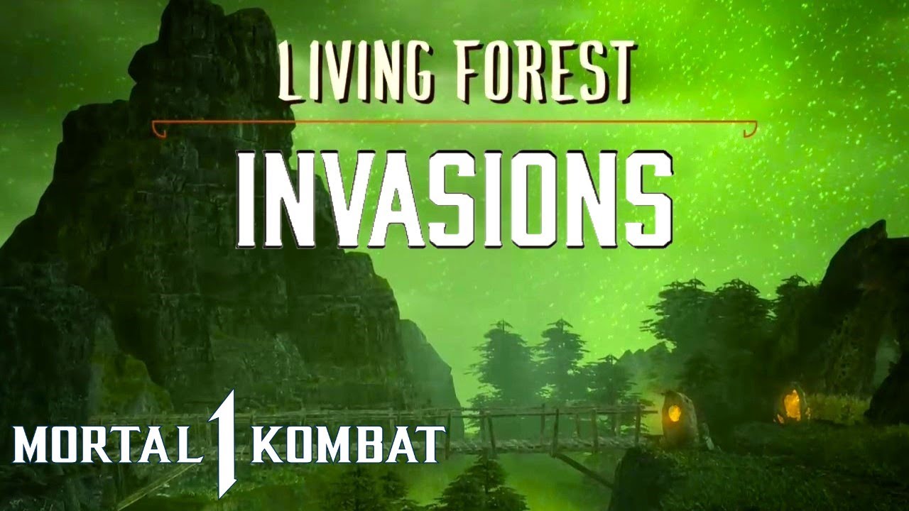 Mortal Kombat 1 - Living Forest Full Walkthrough (Invasions Season 7)