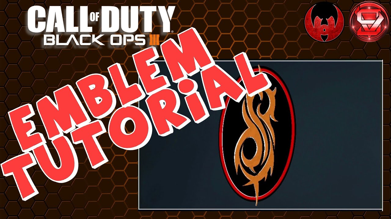 Slipknot Logo - Tribal S - Black Ops 3 Emblem Tutorial