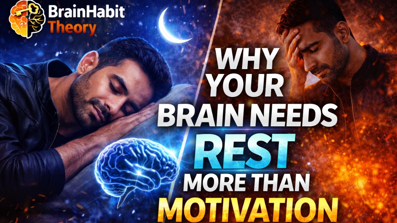 Why Your Brain Needs Rest More Than Motivation (Psychology Mindset)