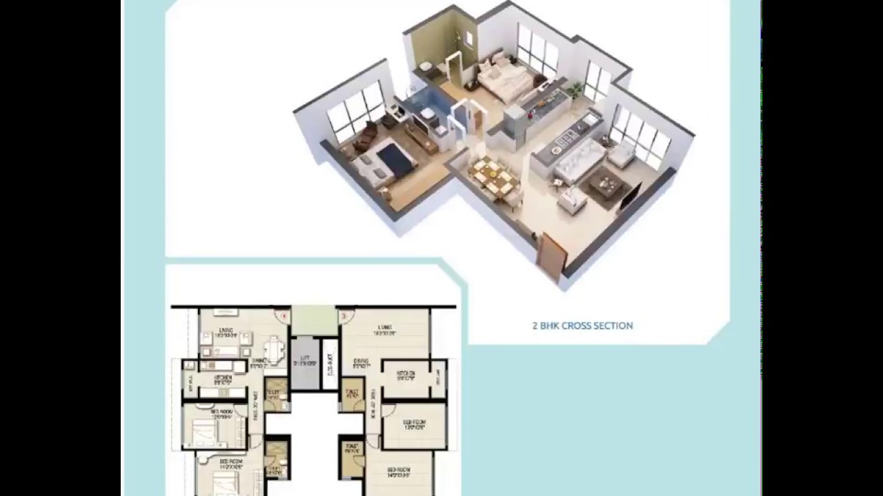 HDIL Whispering Towers, Floor Plans, Mulund West, Mumbai
