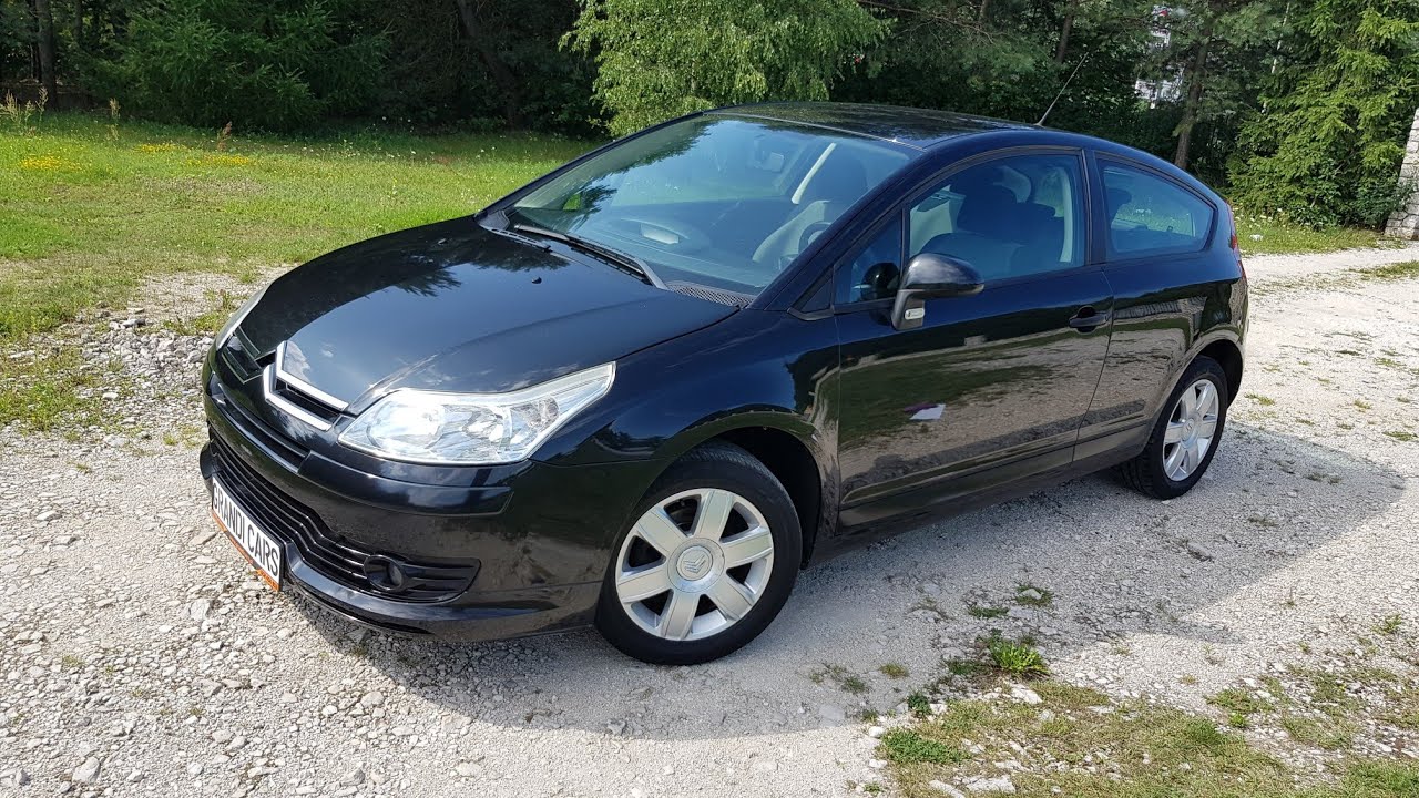 Citroen C4 Coupe 2007r 1.6 16v benzyna 110KM Prezentacja Samochodu