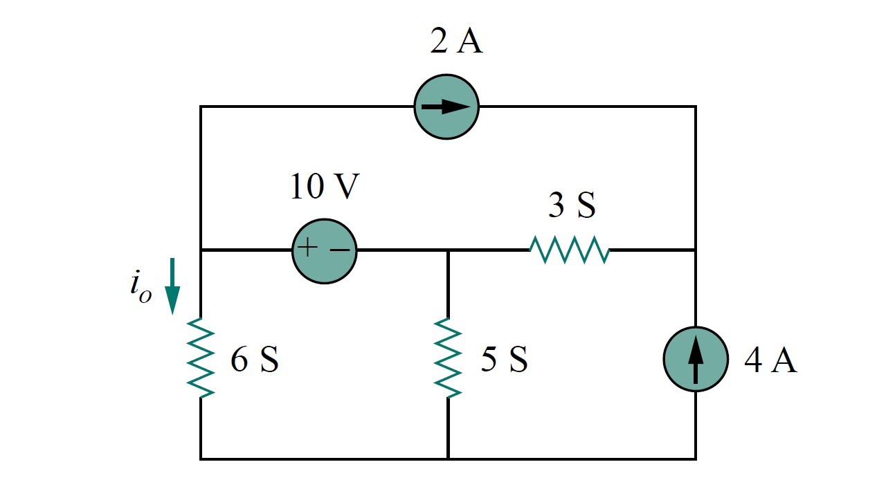 Nodal Analysis - Independent Source (Problem 3.15)