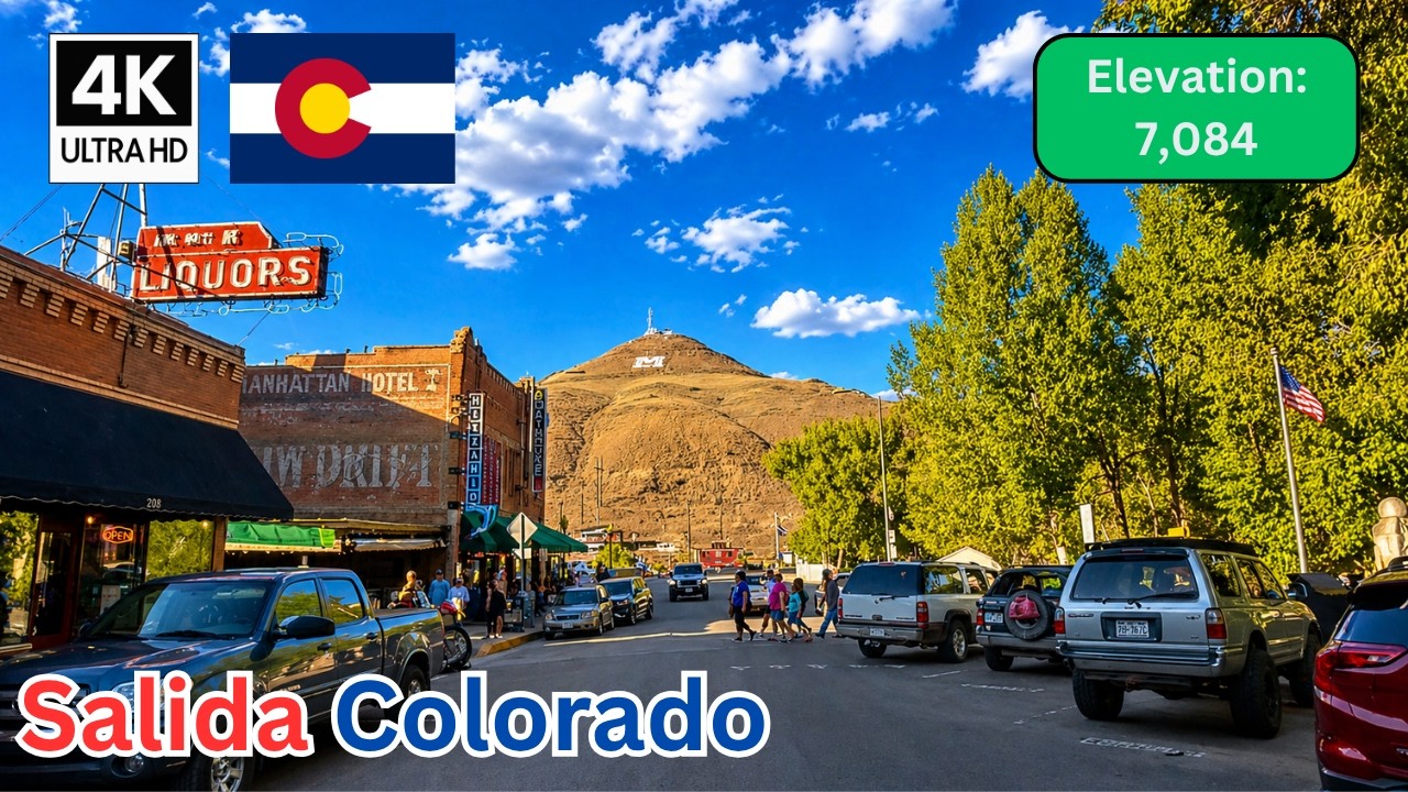 Exploring Salida Colorado by Car 🚗 | Beautiful Summer Scenery