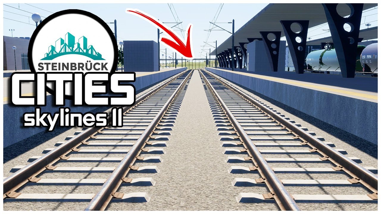 SO baut man einen Bahnhof | Cities Skylines 2 Steinbrück