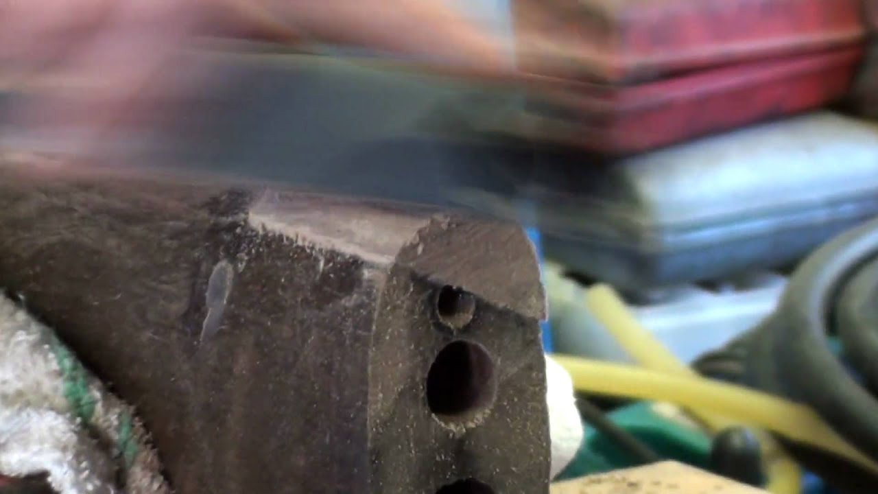 A simple stock repair you can do on  your own Part 2