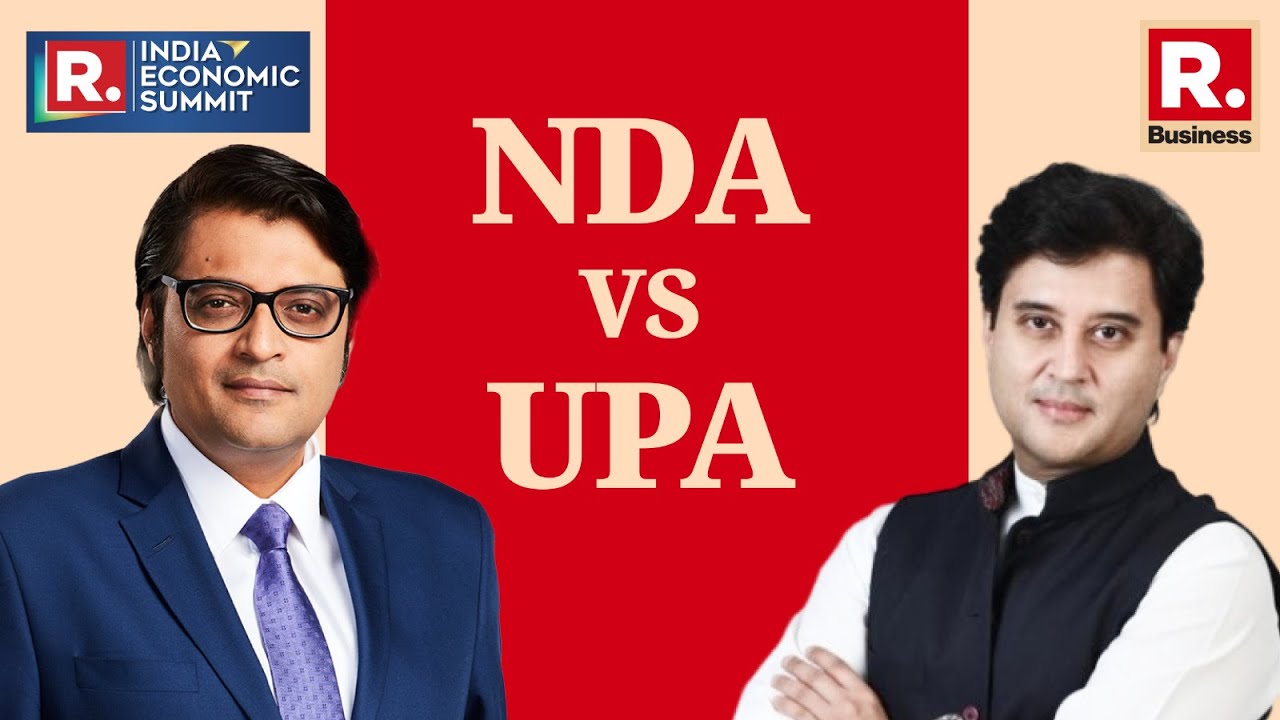 Jyotiraditya Scindia Explains Difference In Working Culture Of UPA & NDA Govt | R Business Summit