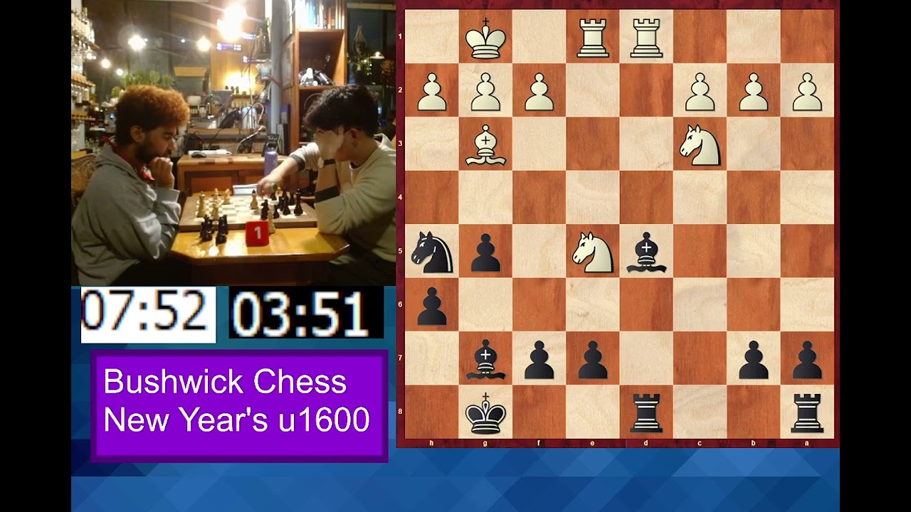 New Year's Beginners Tournament!! || January U1600 Rapid Round 5