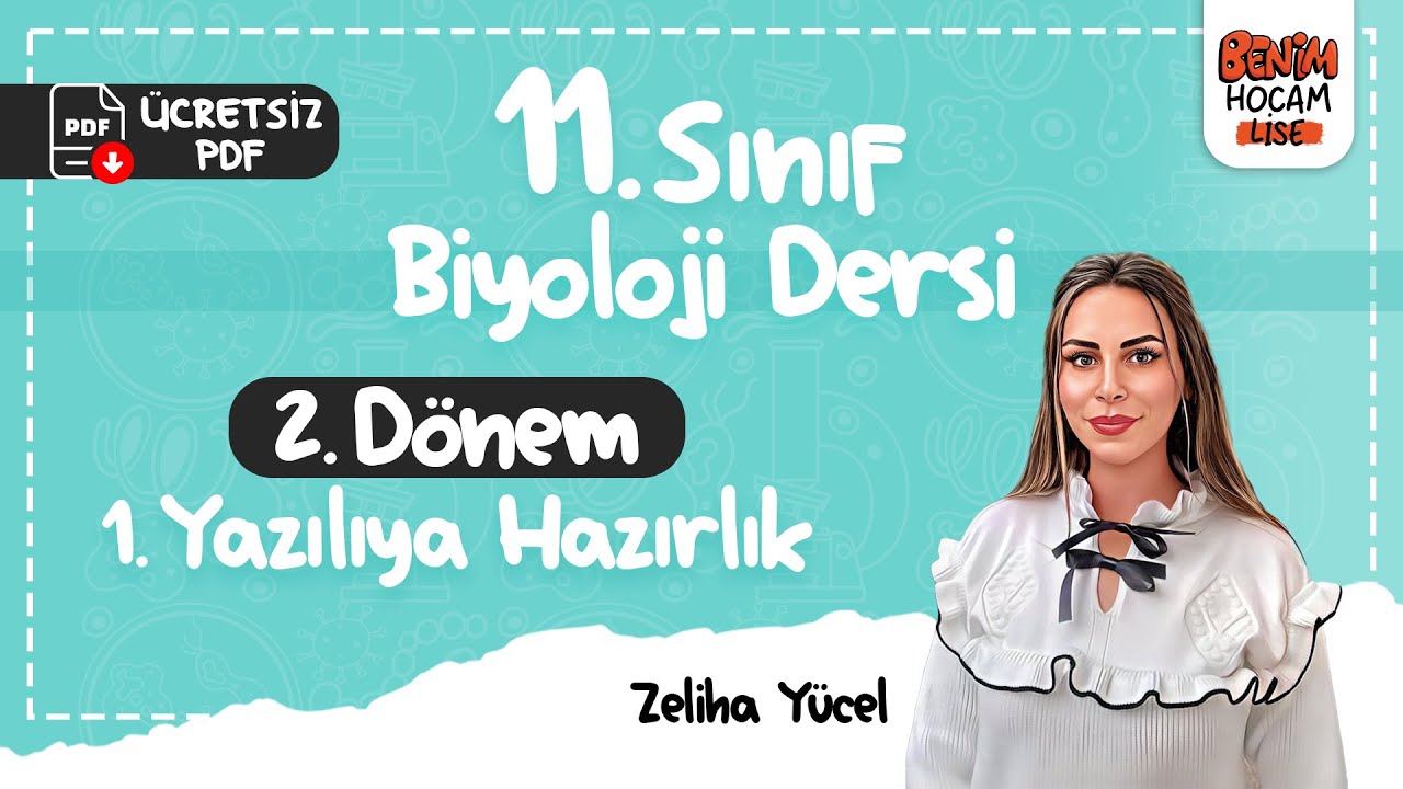 11.Sınıf -Biyoloji -2.Dönem 1.Yazılıya Hazırlık -Dolaşım- Bağışıklık- Solunum-Boşaltım- Zeliha Yücel