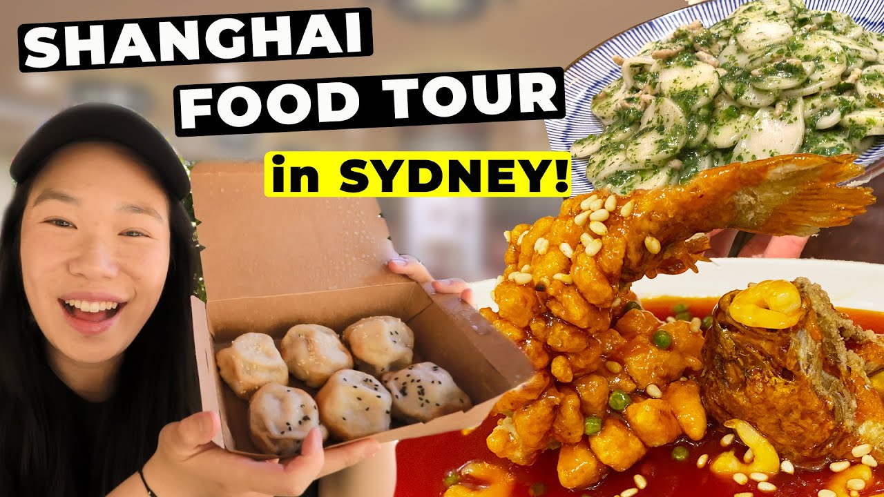 MASSIVE SHANGHAI CHINESE FOOD TOUR in SYDNEY AUSTRALIA (MUST TRY SYDNEY RESTAURANTS !) 悉尼必試上海美食!