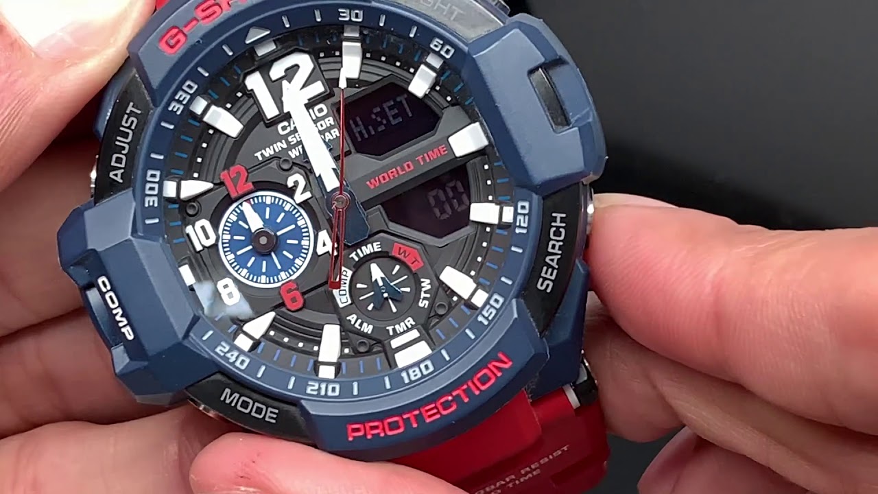 Как использовать G-Shock GA1100. Пошаговое руководство и обзор GA1000