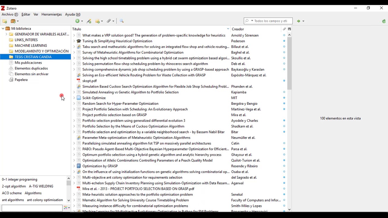 Cómo exportar e importar colecciones bibliográficas desde Zotero. La Cartilla