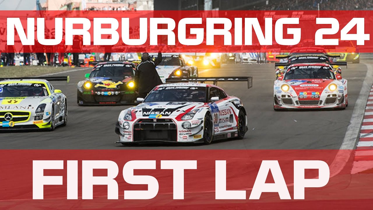 FIRST LAP ONBOARD GT-R GT3- NURBURGRING 24h
