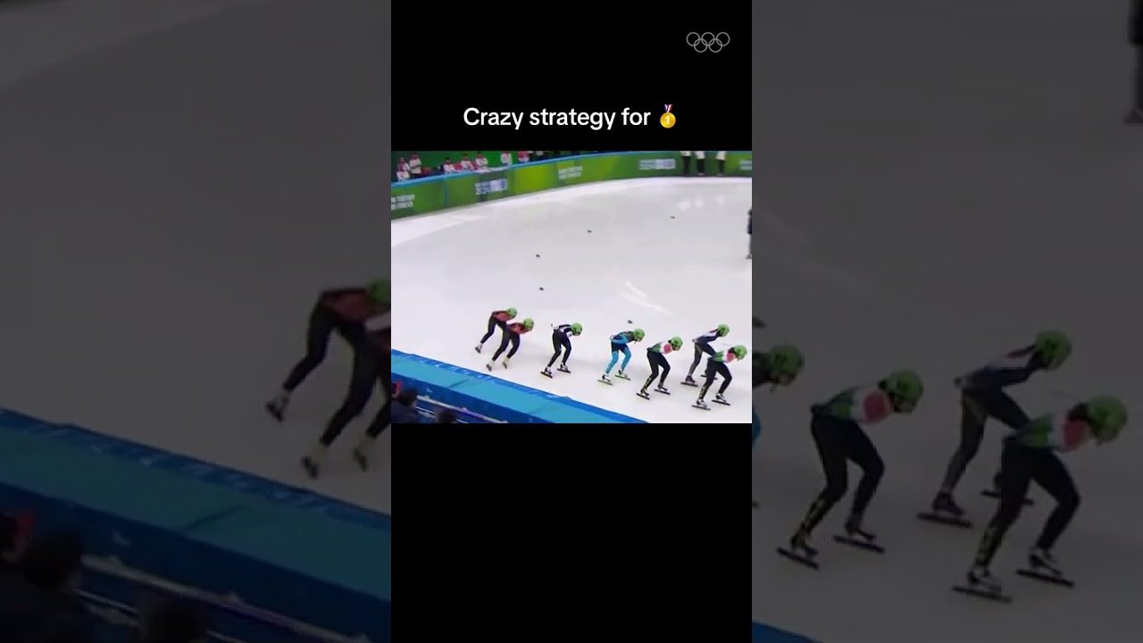 Team China&rsquo;s game plan for double medals. 🇨🇳 #Olympics #Sports #WinterSports #SpeedSkating