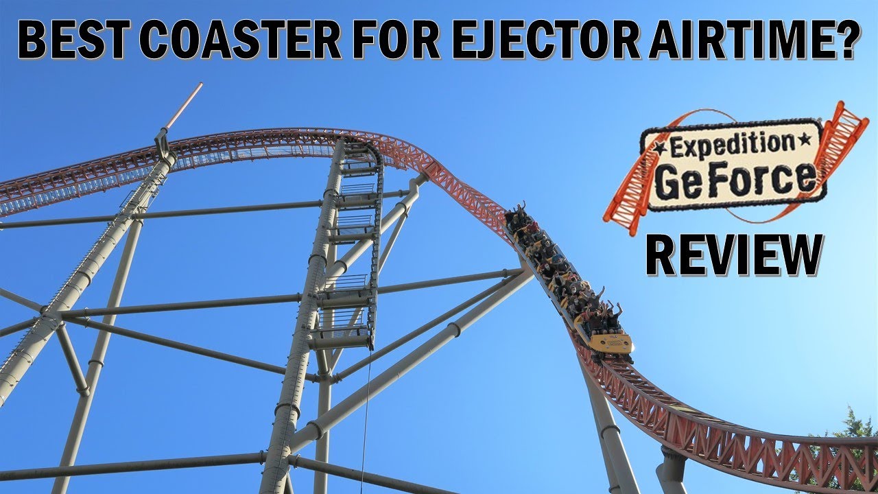 Обзор Expedition GeForce, Plopsaland Deutschland Intamin Mega Coaster | Лучший катапультируемый а...