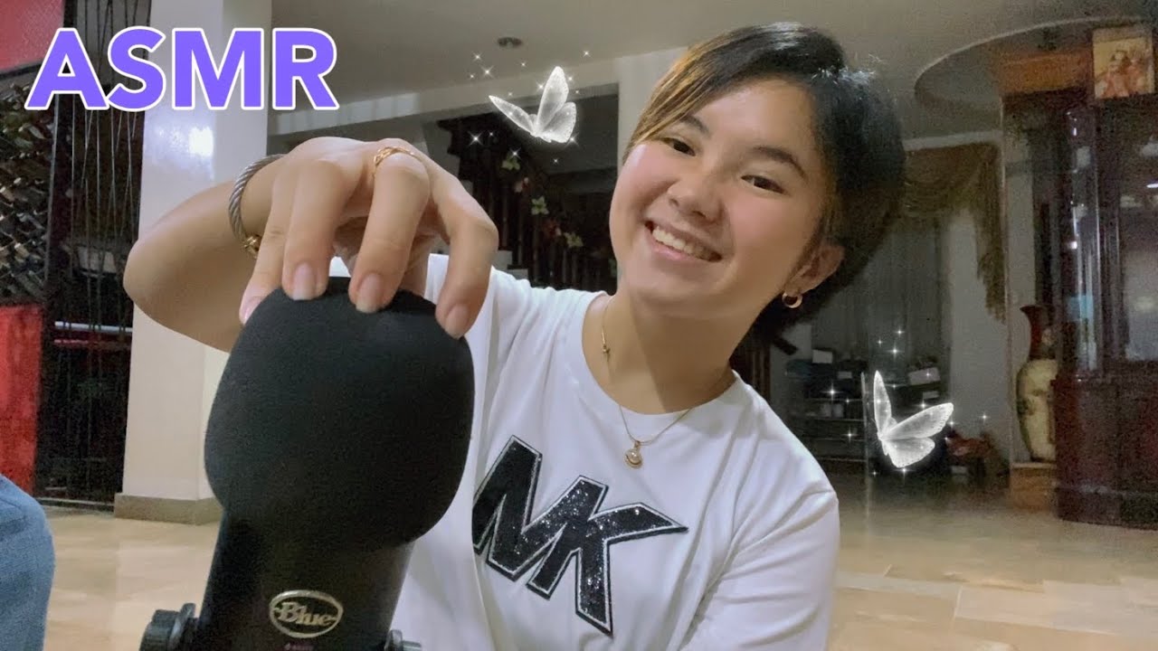 ASMR | MIC SCRATCHING and a bit of rambling (kinda aggressive)