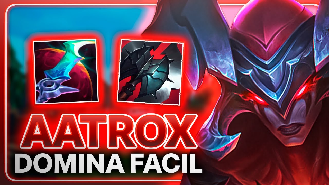 👺¡COMO DOMINAR CON AATROX TOP! ► GUIA COMO JUGAR AATROX TOP LOL