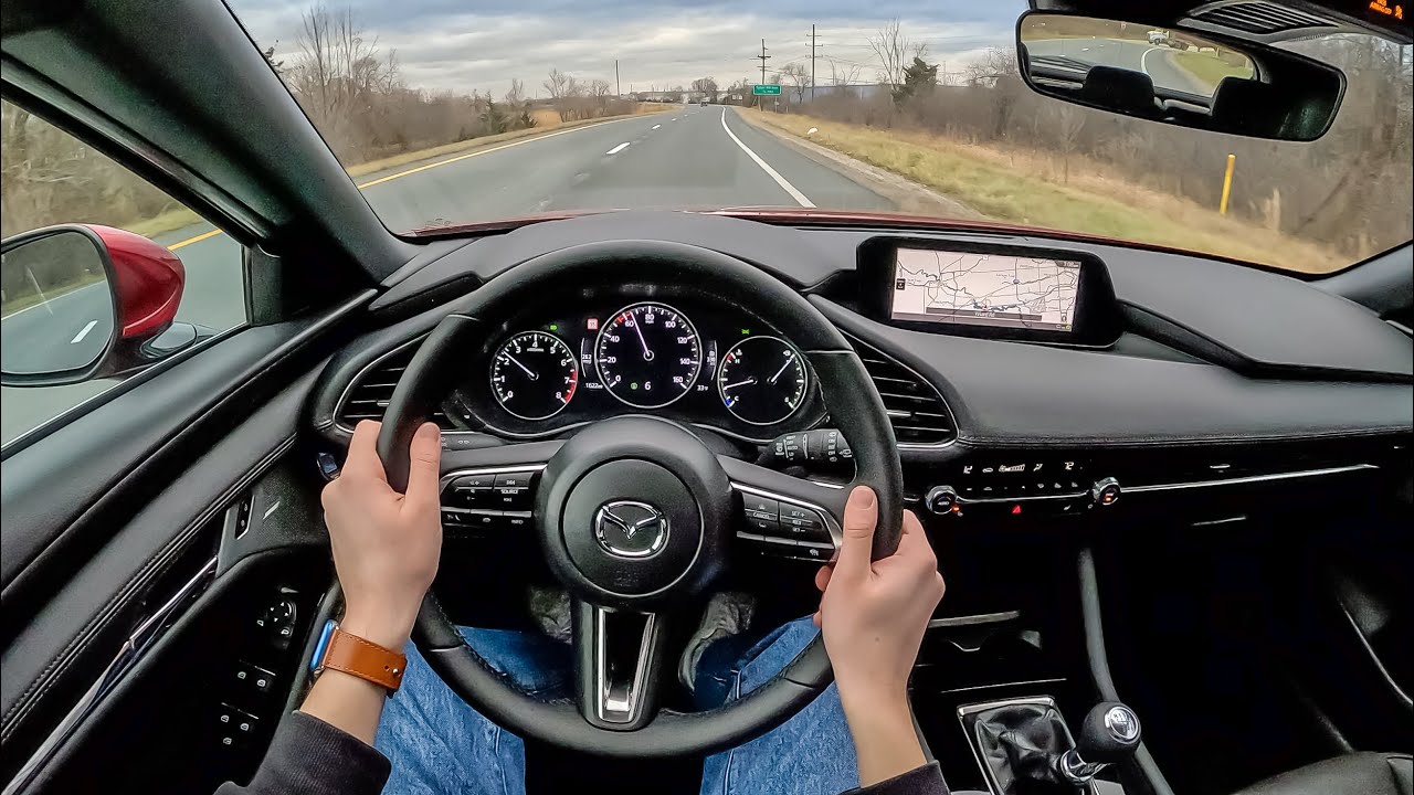 2025 Mazda 3 2.5 S Premium 6MT - POV Test Drive (Binaural Audio)