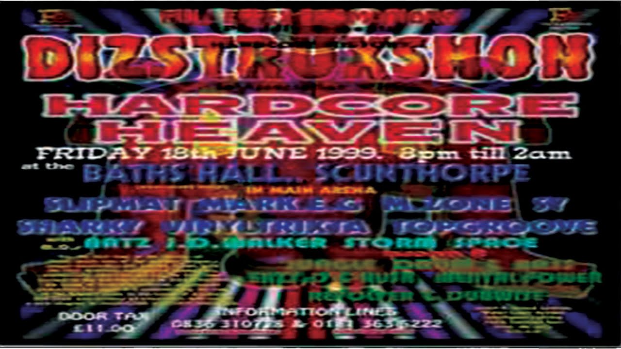 Dizstruxshon vs Hardcore Heaven 18-6-1999 Mark EG - Peta Pan