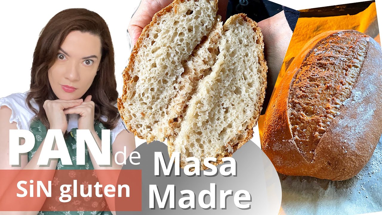 Como hacer PAN  con Masa  Madre SIN GLUTEN  Casero  /vídeo #2