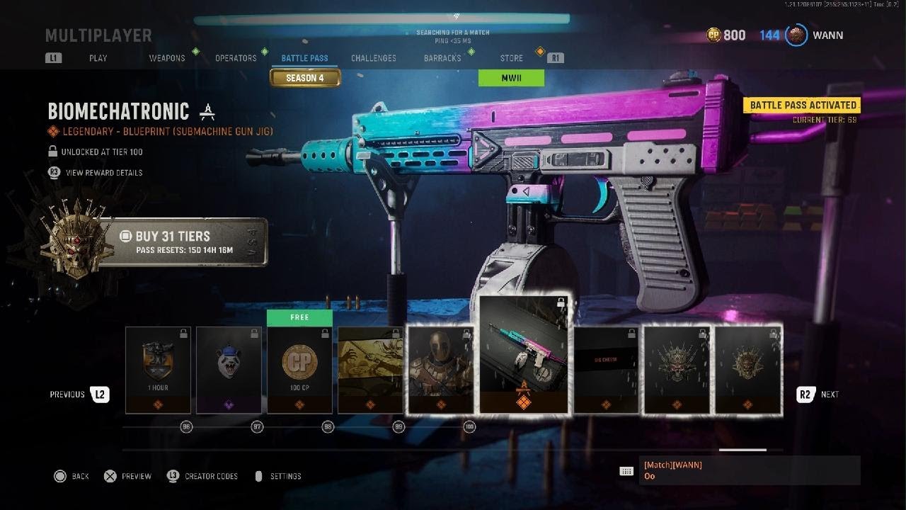 100 bomb w/ T-1000 Skin. Call of Duty: Vanguard PS5 Multiplayer