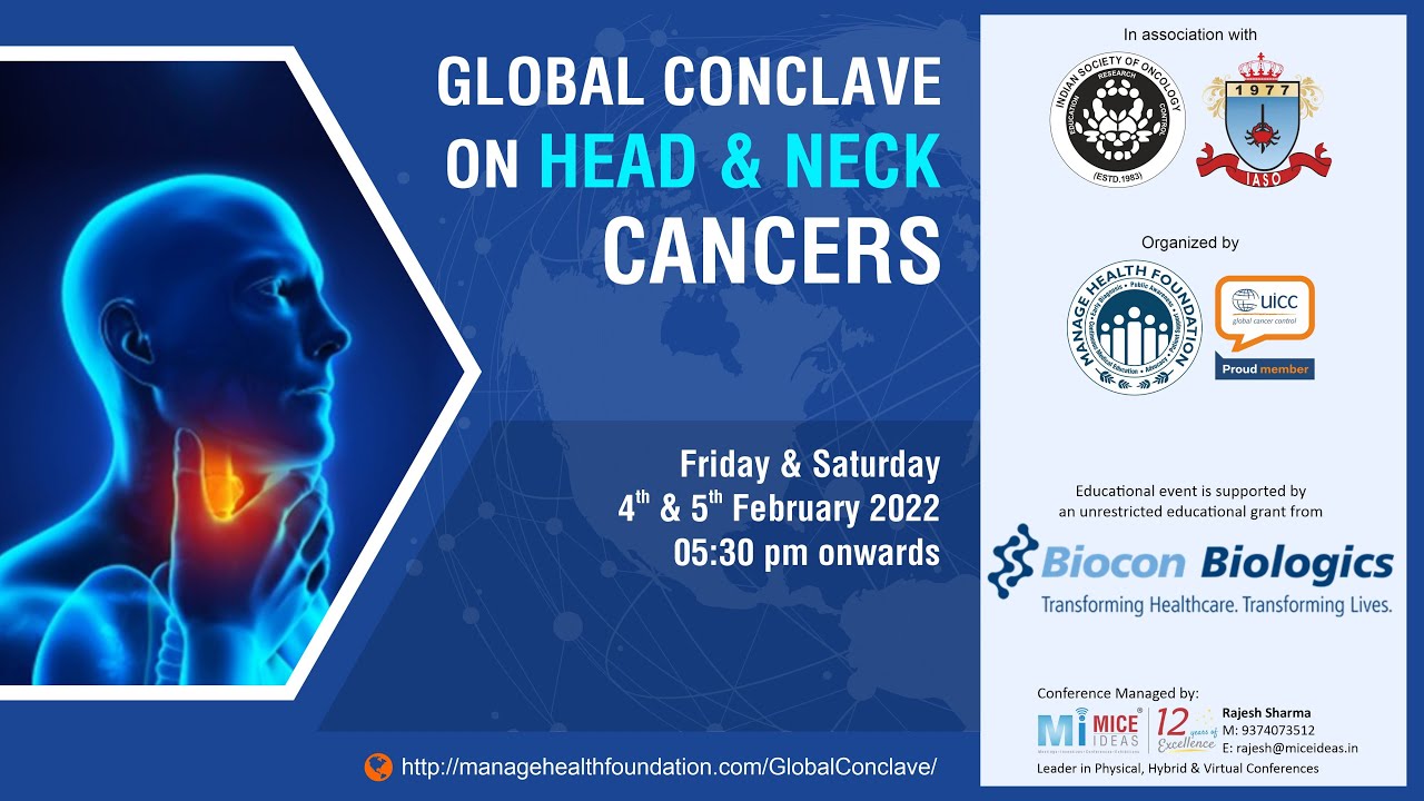 Day 1 - GLOBAL CONCLAVE ON HEAD & NECK CANCERS