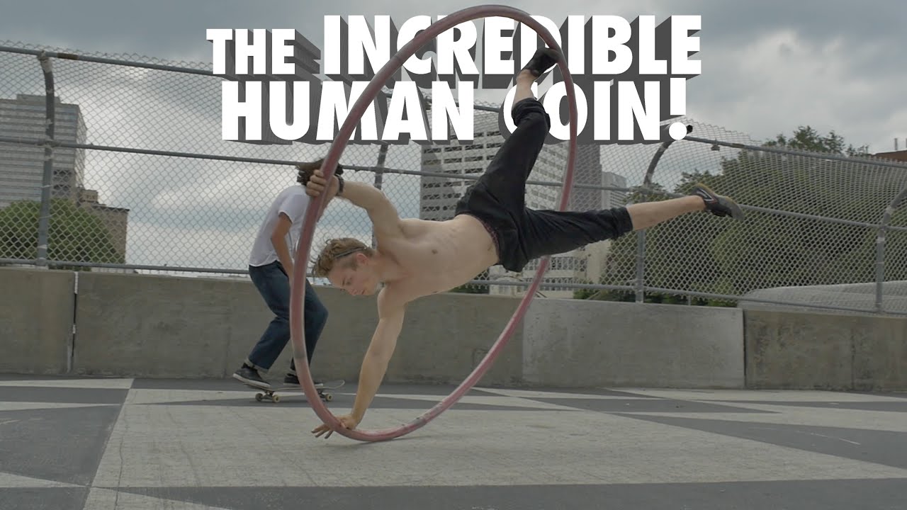 The Incredible Human Coin - Cyr Wheel in 4K!