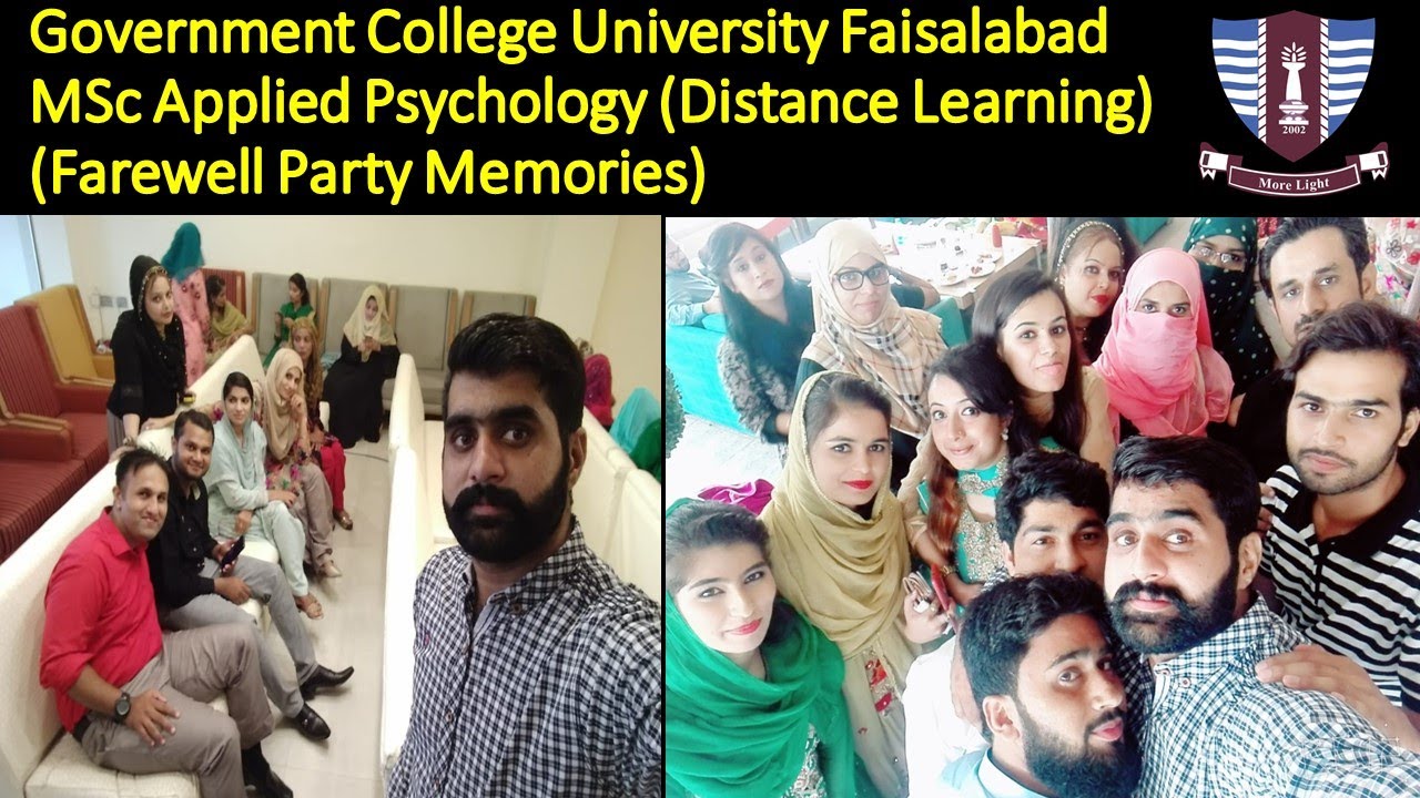 Farewell Party GCUF Psychology | Ya pal yaad ayen gay| GC University Faisalabad| MSc Psychology|