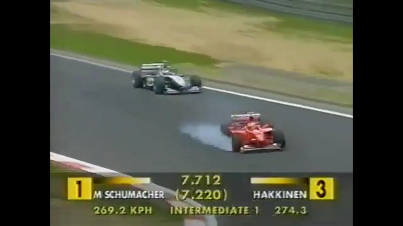 Mika H&auml;kkinen Vs Eddie Irvine | Formula 1 1998 GP de Luxemburgo - N&uuml;rburgring