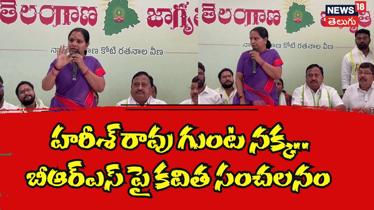 Telangana | హరీశ్ రావు గుంట నక్క.. బీఆర్ఎస్ పై కవిత సంచలనం | Kavita on Harish Rao | N18V