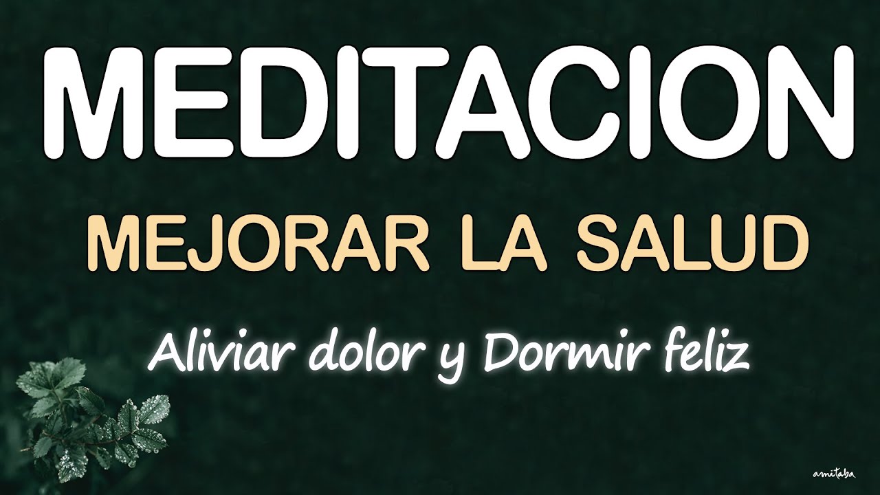 SANAR y ALIVIAR EL DOLOR MIENTRAS DUERMES💚MEJORAR LA SALUD DE CUERPO y MENTE | MEDITACION GUIADA ZEN