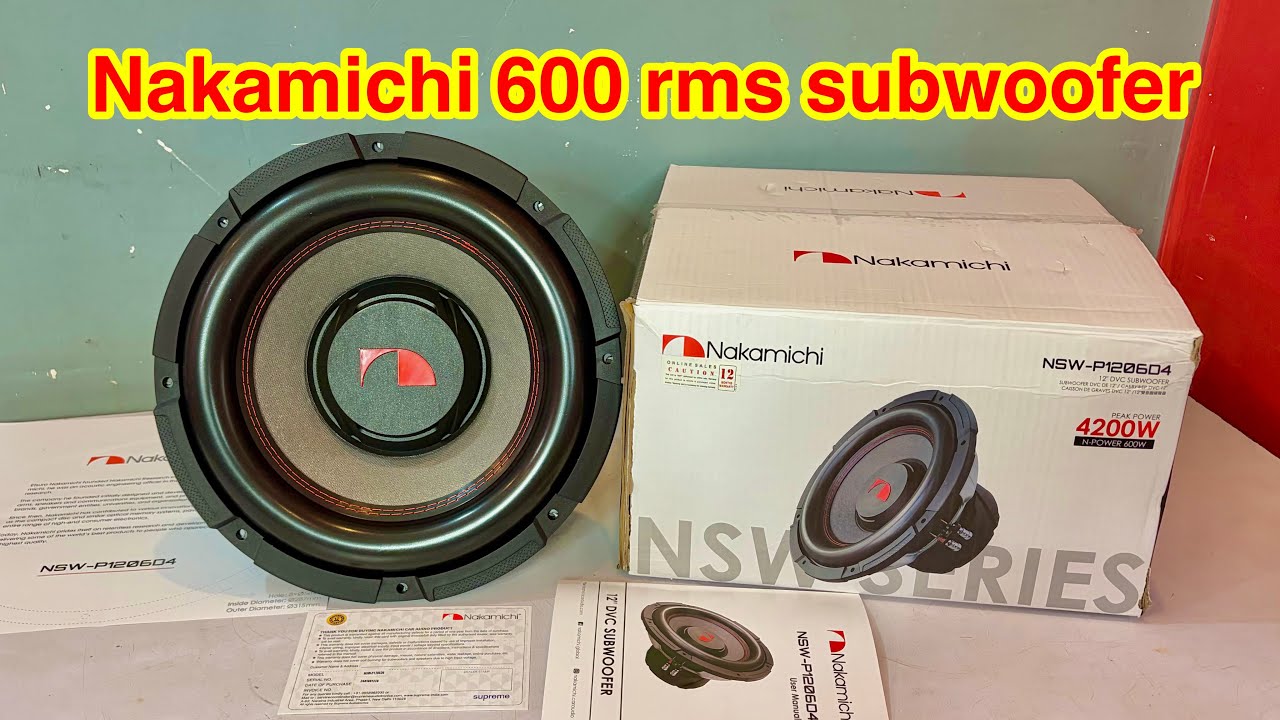 nakamichi subwoofer | nakamichi subwoofer price | nakamichi 600 rms subwoofer 