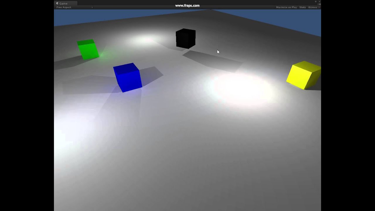 Real-time shadows example